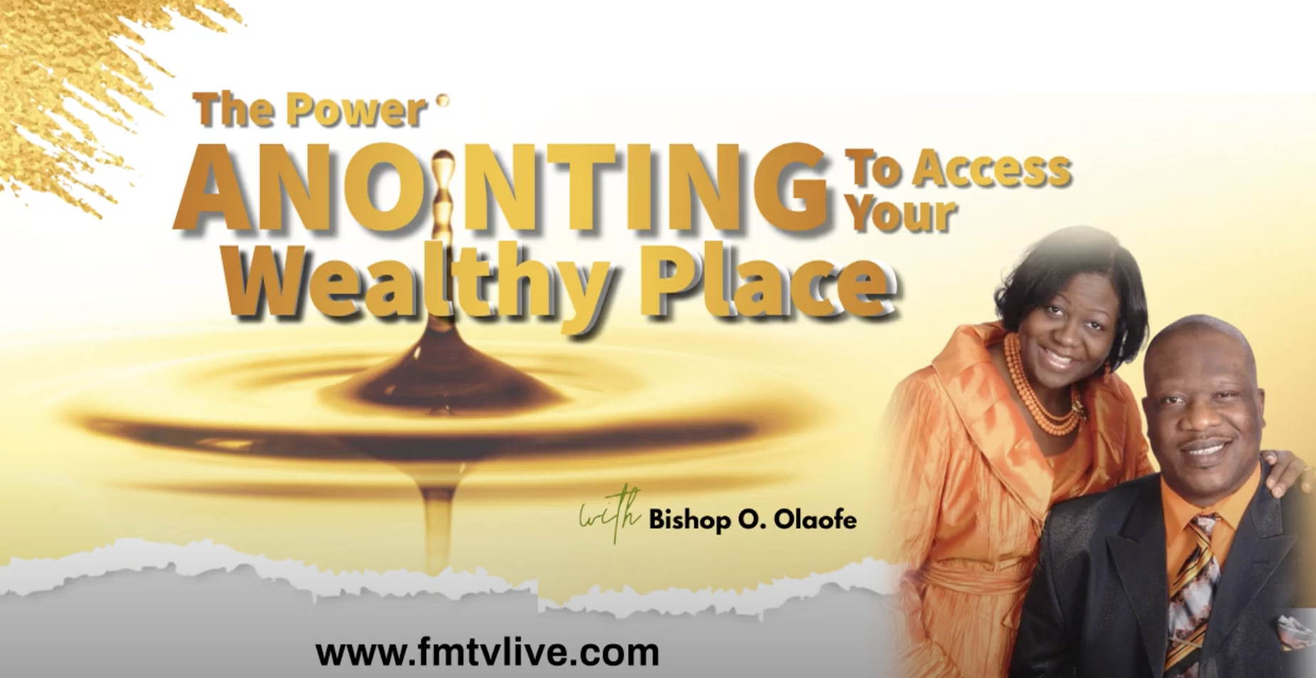 The Power & Anointing To Access & Live In Your Wealthy Place
